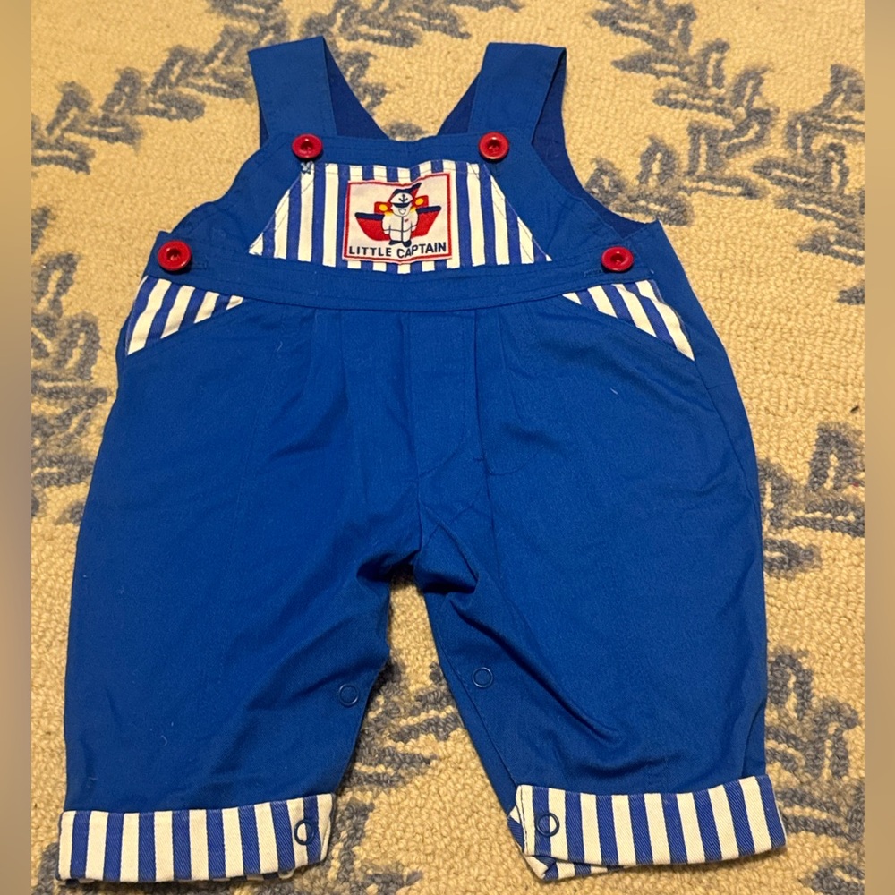 Vintage baby boy overalls